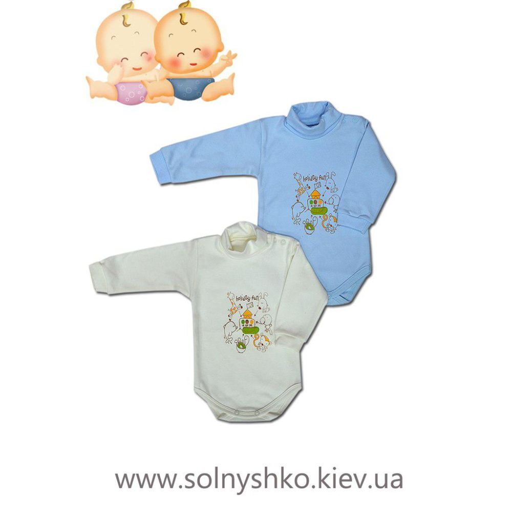 Боді - гольф для дитини 91-032 блакитний ТМ Baby Life