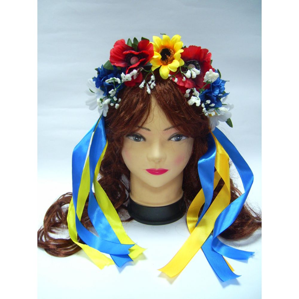 Віночок для дівчинки Квіти України ТМ Sonechko