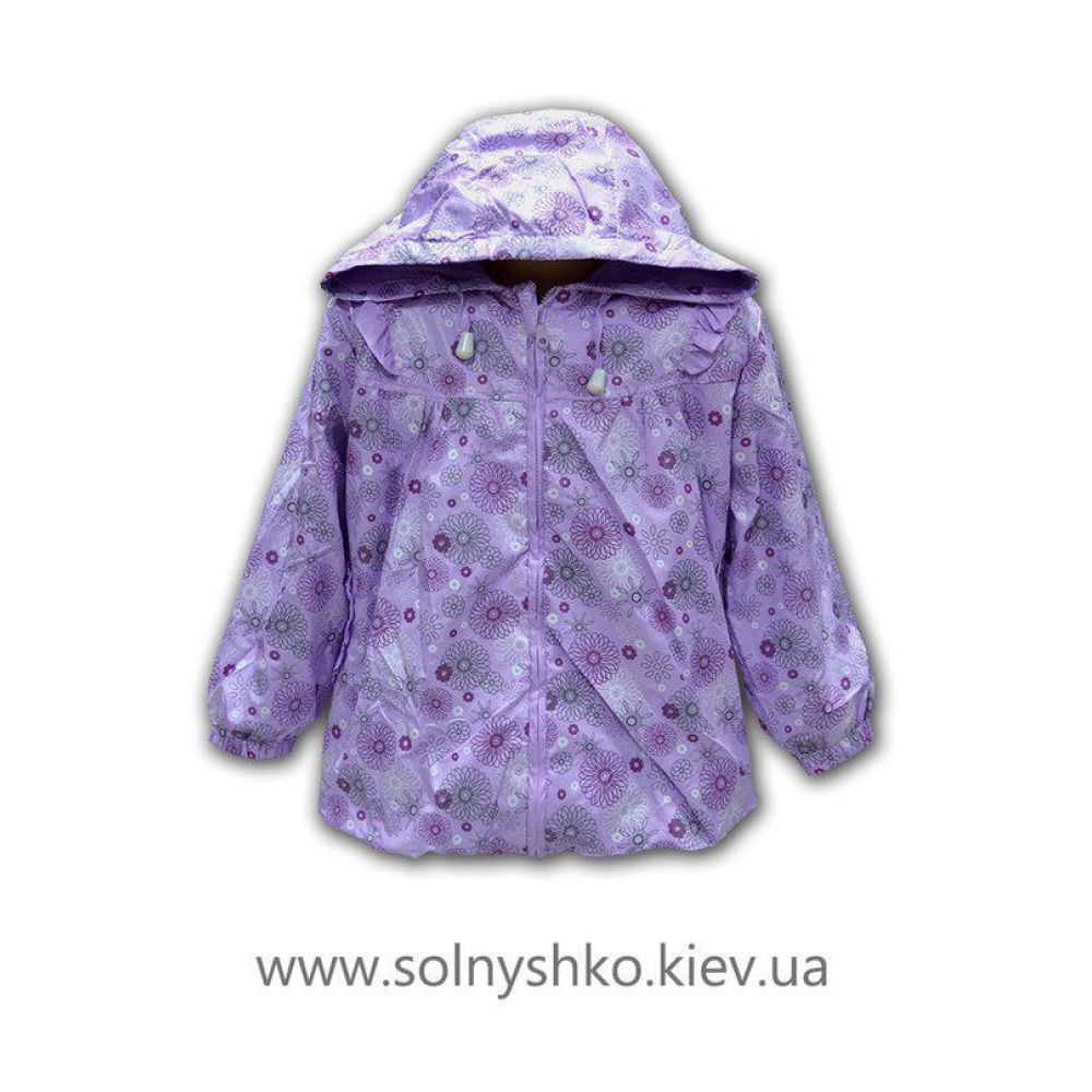 Куртка - Вітрівка демісезонна для дівчинки 2209