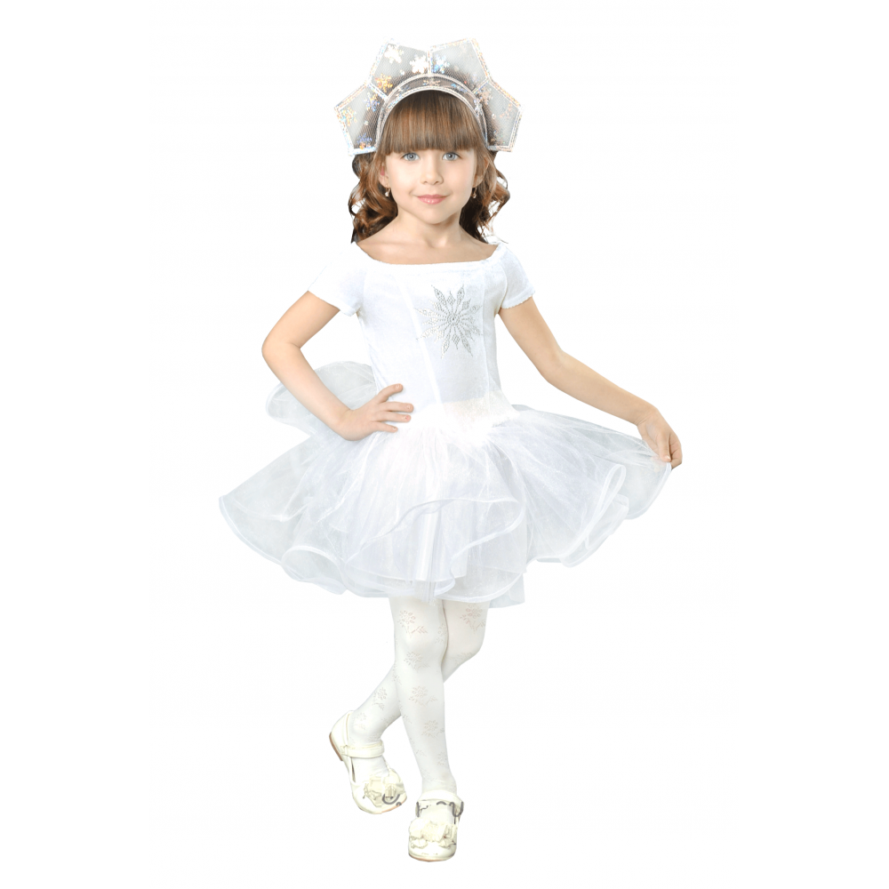 Карнавальний костюм для дівчинки Сніжинка 9149