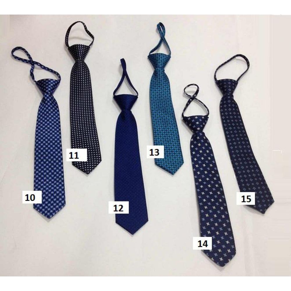 Краватка шкільна для хлопчика \"Синій-2\" в ас.