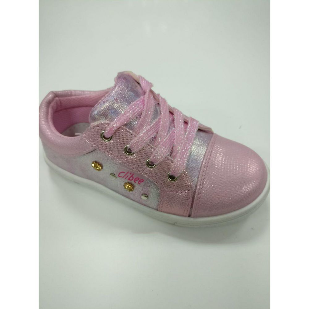 Туфли - кроссовки для девочки P112 розовые