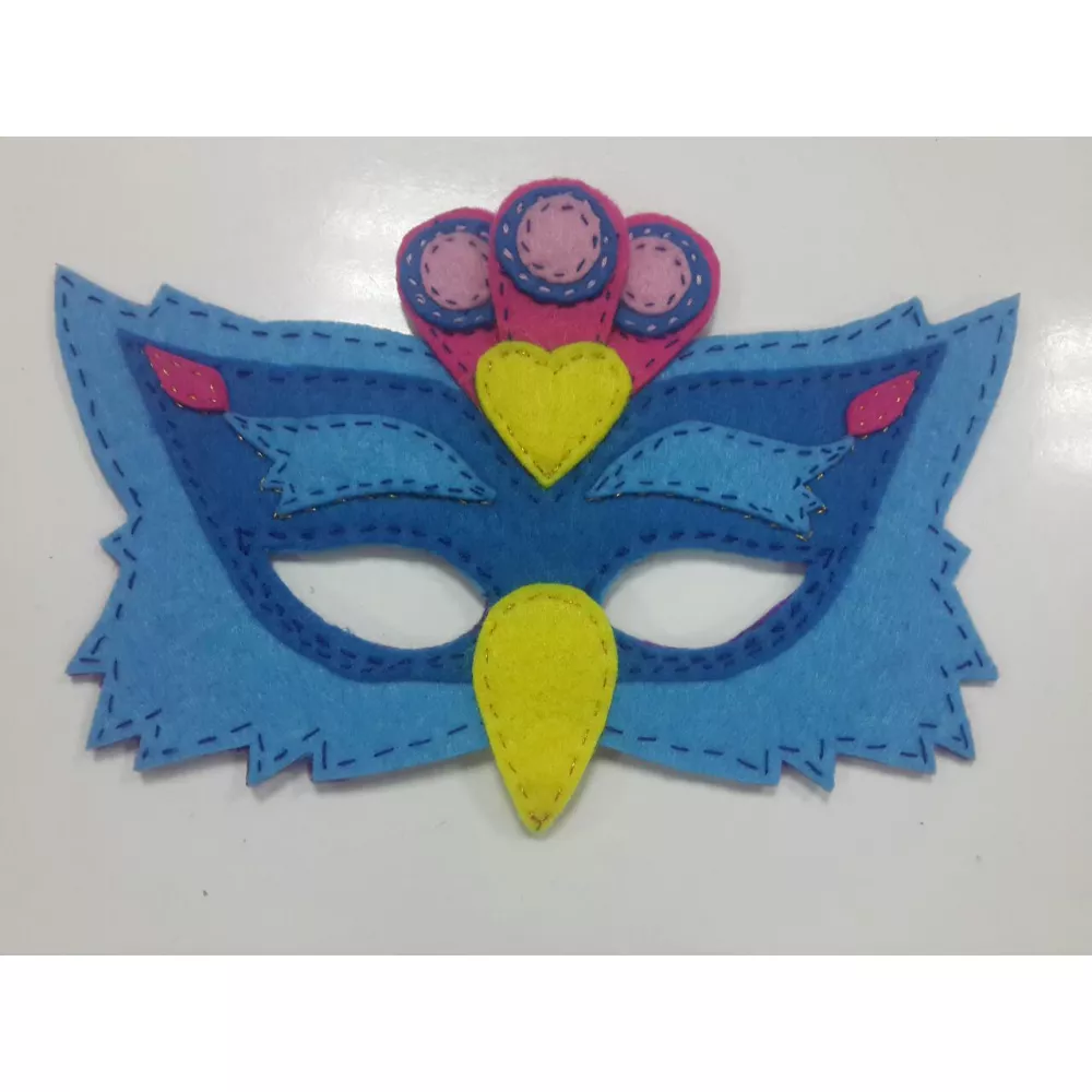 Карнавальный костюм - маска Павлин, Волшебная Птица, Синяя Птица