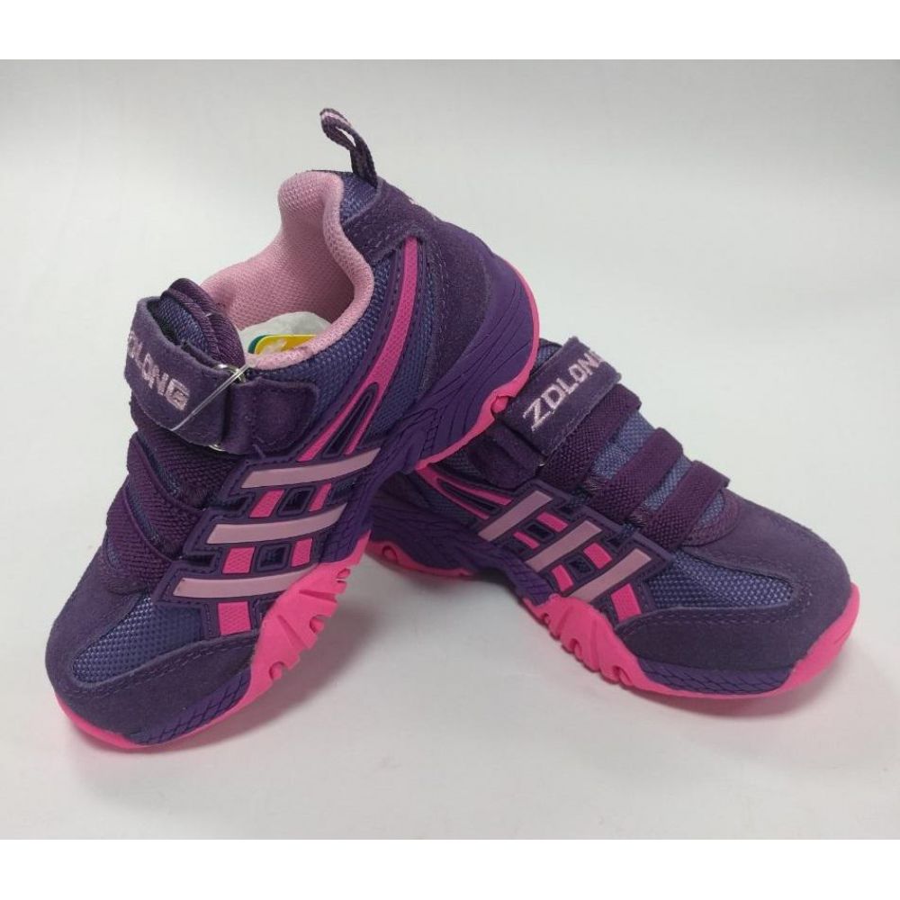 Кросівки для дівчинки 7888-12 фіолетові ТМ Zolong