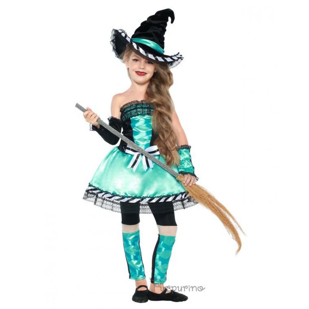 Карнавальный костюм Хеллоуин Ведьмочка Ведьма арт.2058