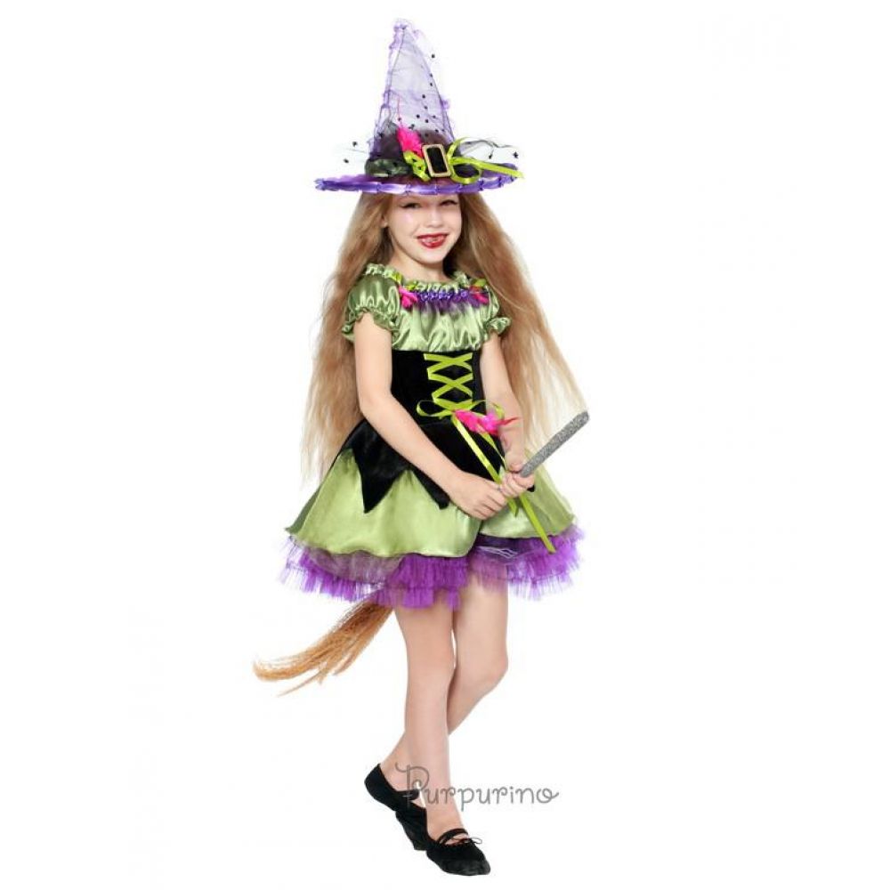 Карнавальный костюм Хеллоуин Ведьмочка арт.2059