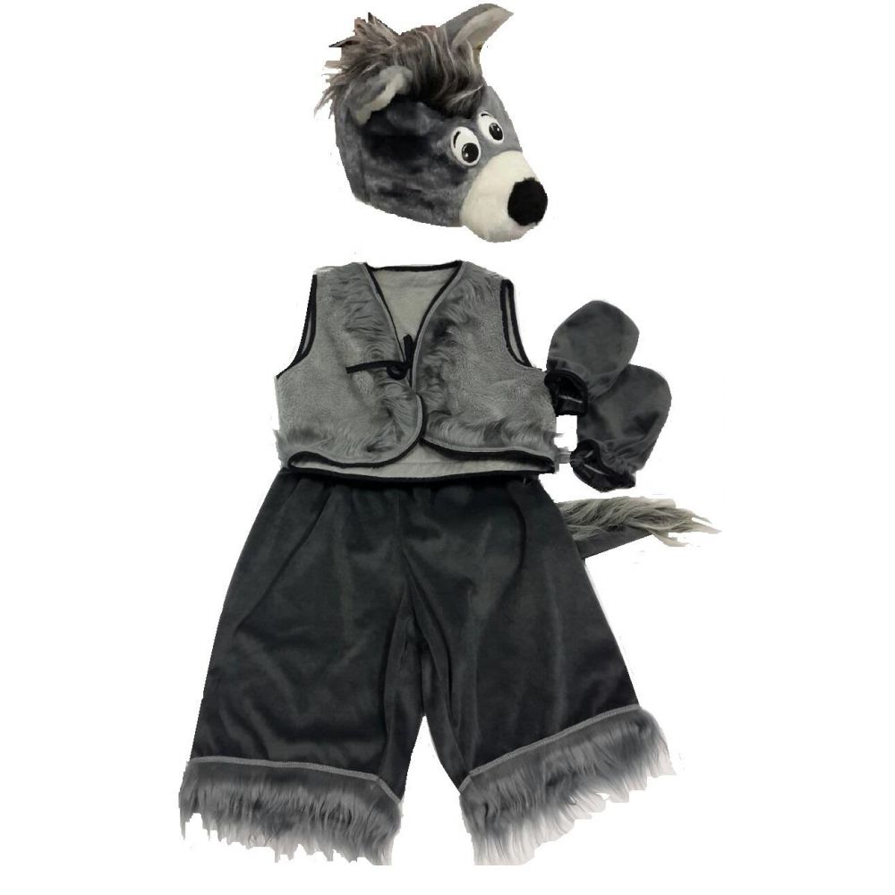 Карнавальный костюм для мальчика Волк №8