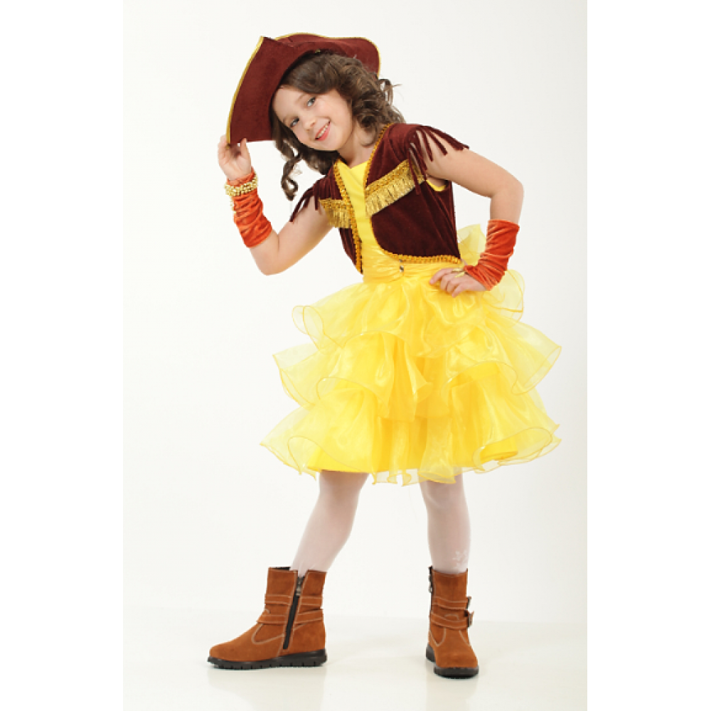 Карнавальний костюм для дівчинки Ковбойка (Пиратка), поні Еплл Джек