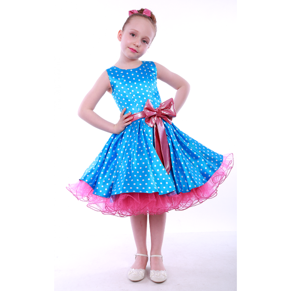 Нарядное платье для девочки Стиляги - 005-1