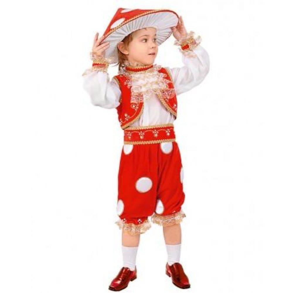 Карнавальный костюм для мальчика Мухомор