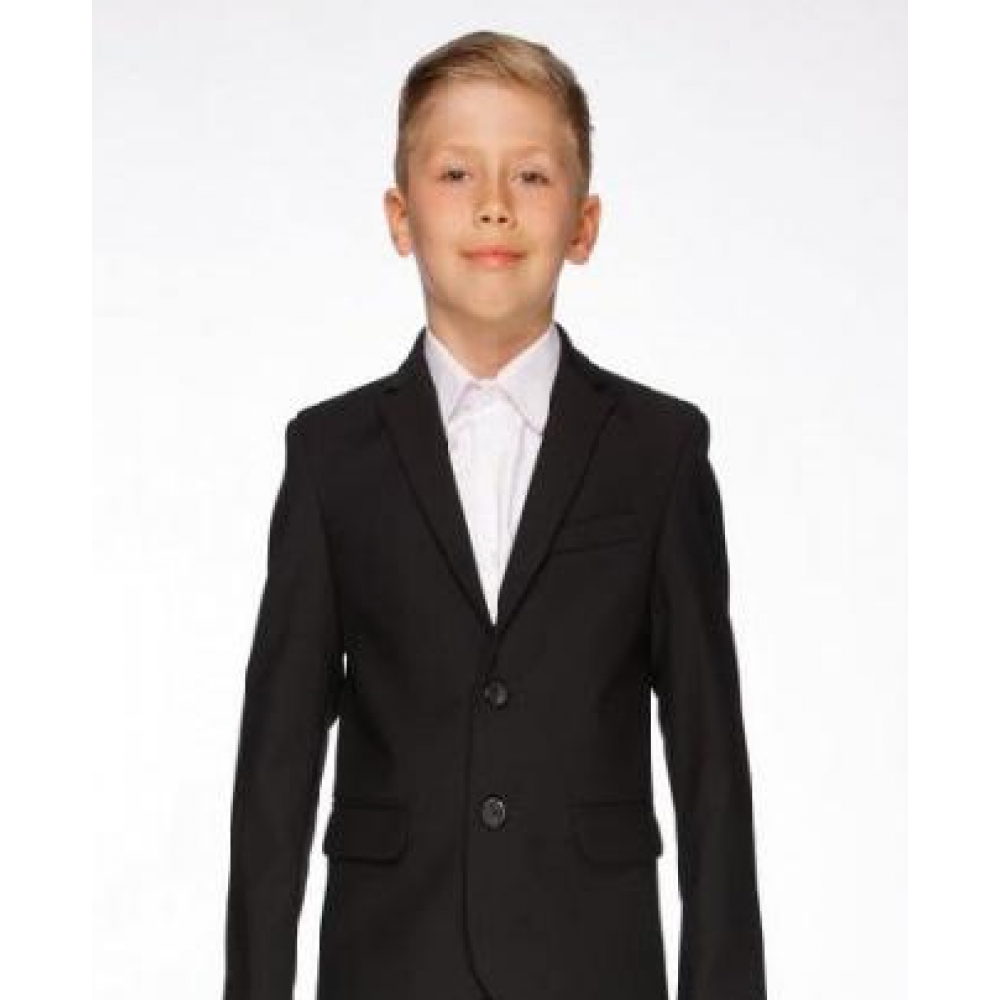 Пиджак школьный для мальчика 511 черный