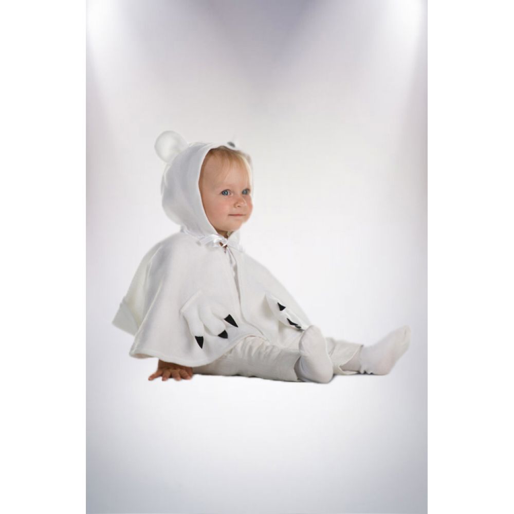 Карнавальный костюм Белый медведь Умка мини №5 ТМ Сашка 