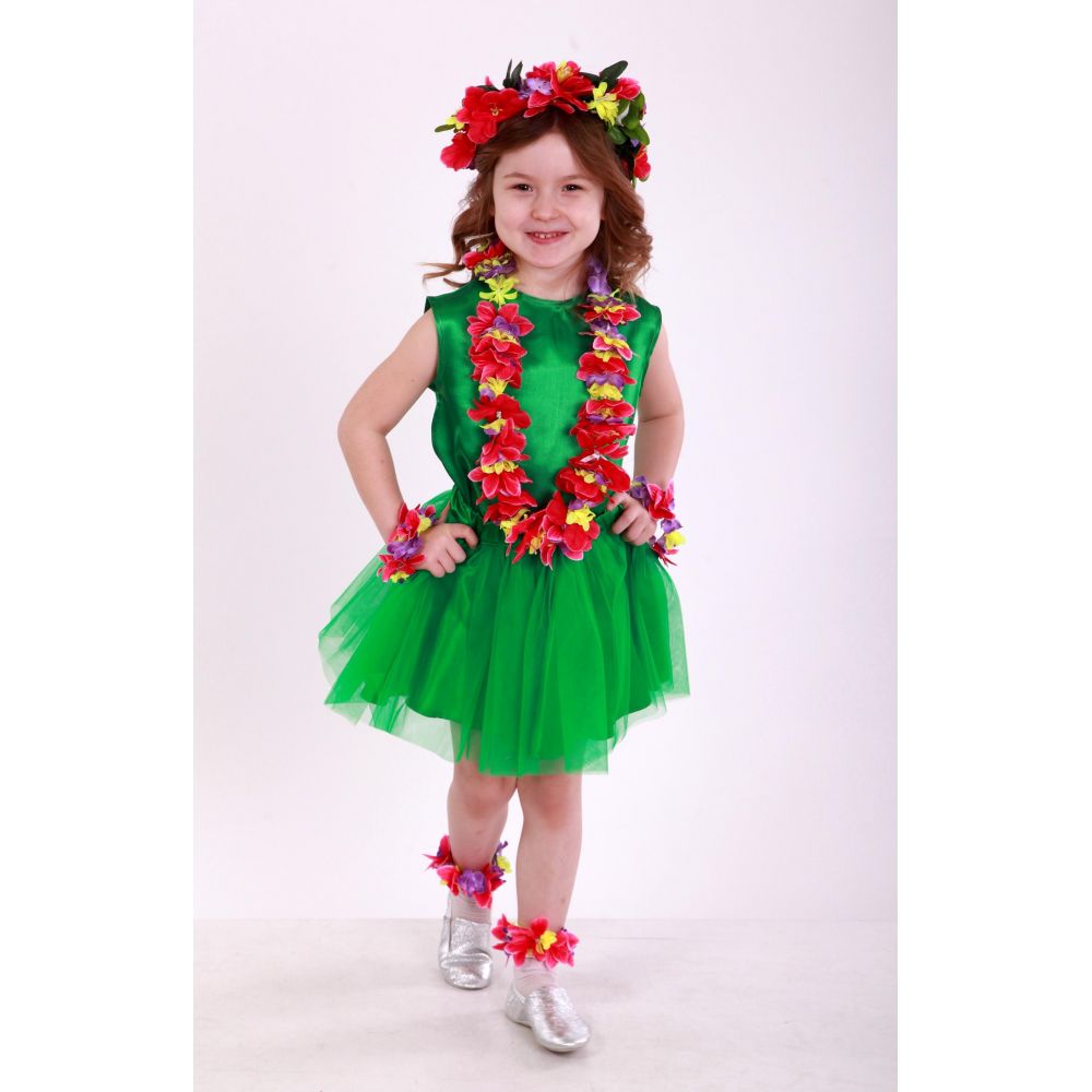 Карнавальный костюм для девочки Гавайи (гавайский костюм) ТМ Sonechko
