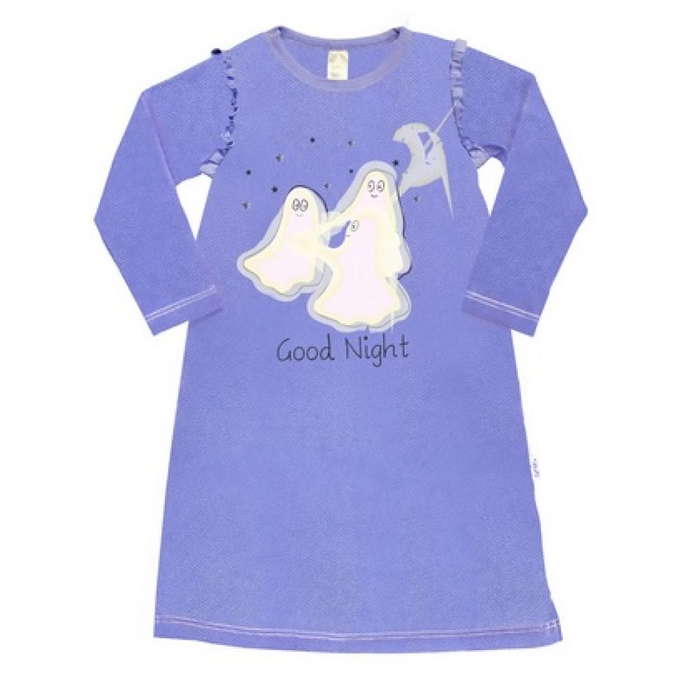 Сорочка ночная для девочки сиреневая 104352 ТМ SMIL