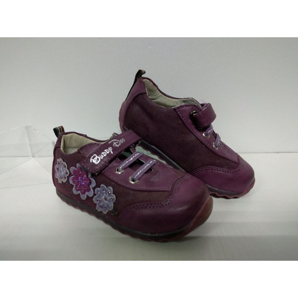 Туфли-мокасины фиолетовые 27289-GT
