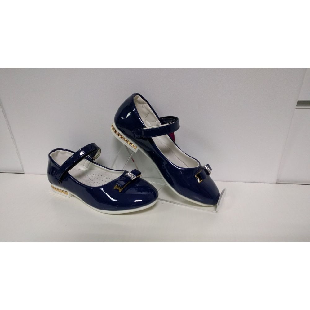 Ошатні туфлі для дівчинки blue SB86-3