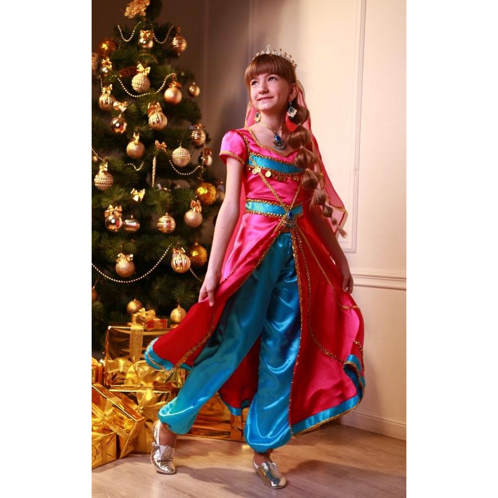 Карнавальный костюм для девочки Принцесса Жасмин (восточный костюм)