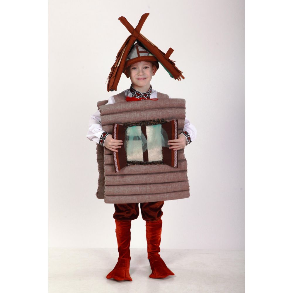 Карнавальный костюм детский Избушка на курьих ножках ТМ Sonechko