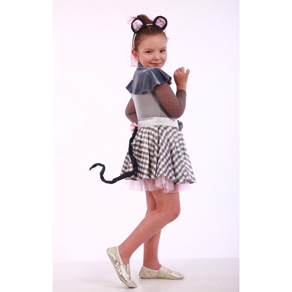 Карнавальний костюм для дівчинки Мишка комплект