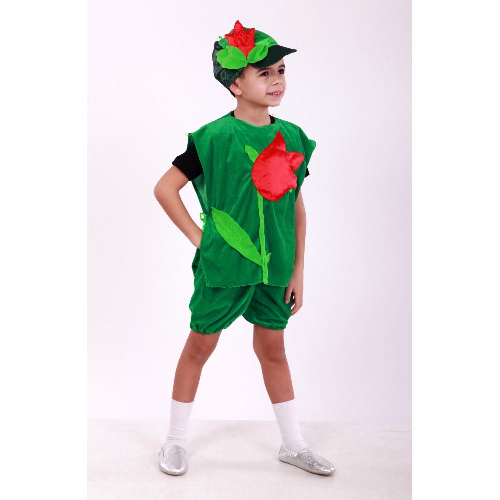 Карнавальний костюм для хлопчика Тюльпан