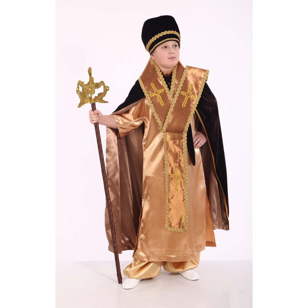 Карнавальний костюм дитячий та підлітковий Святий Миколай