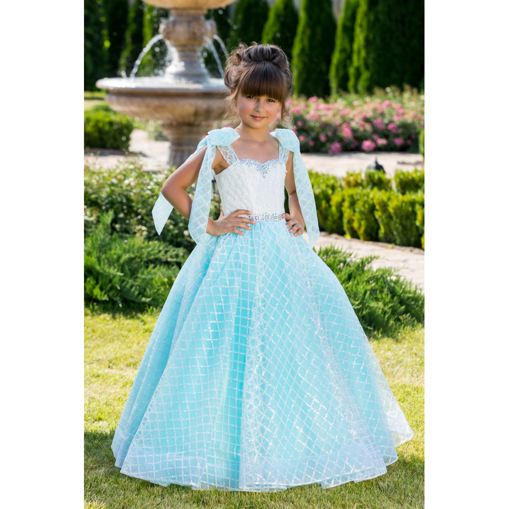 Нарядное бальное платье для девочки 11755