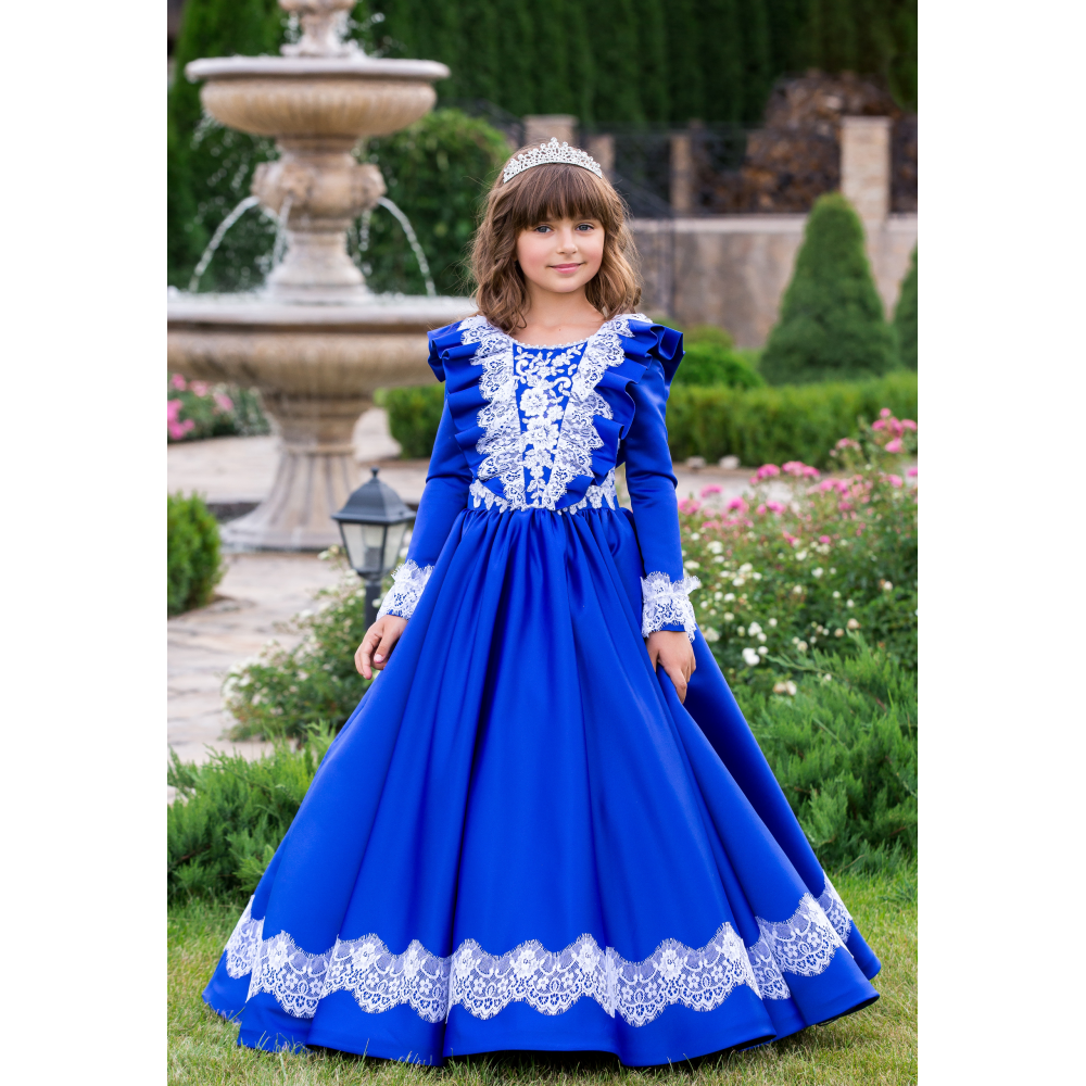 Нарядное бальное платье для девочки 11741