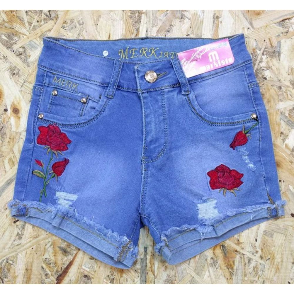 Шорты джинсовые для девочки 48130 Турция