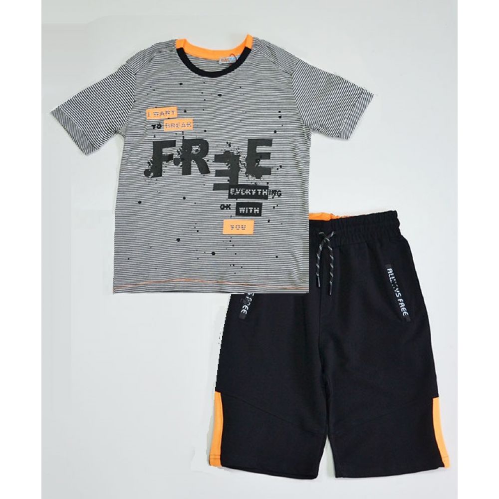 Комплект шорти і футболка для хлопчика 2650-057