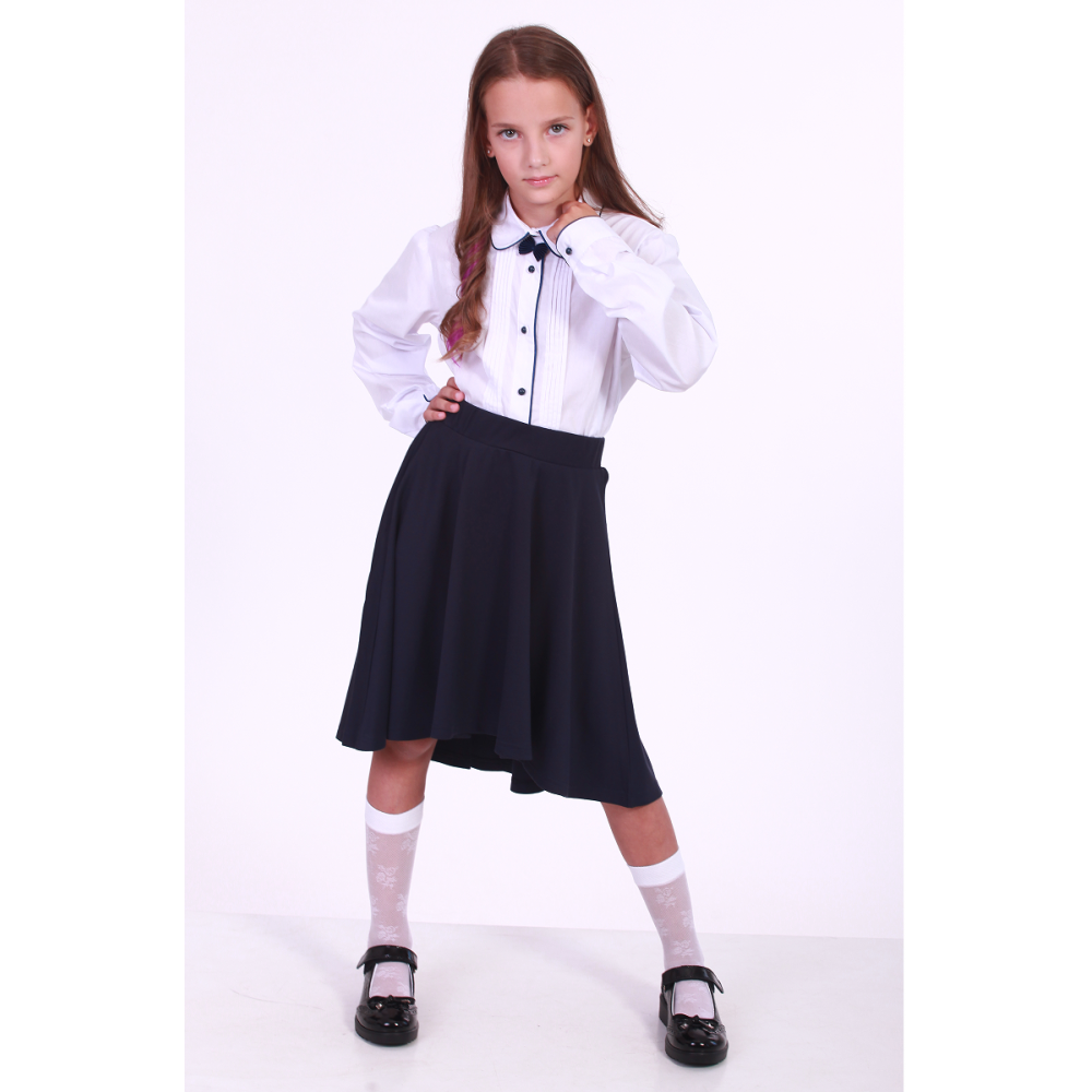 Блуза шкільна для дівчинки 138 ТМ Малена