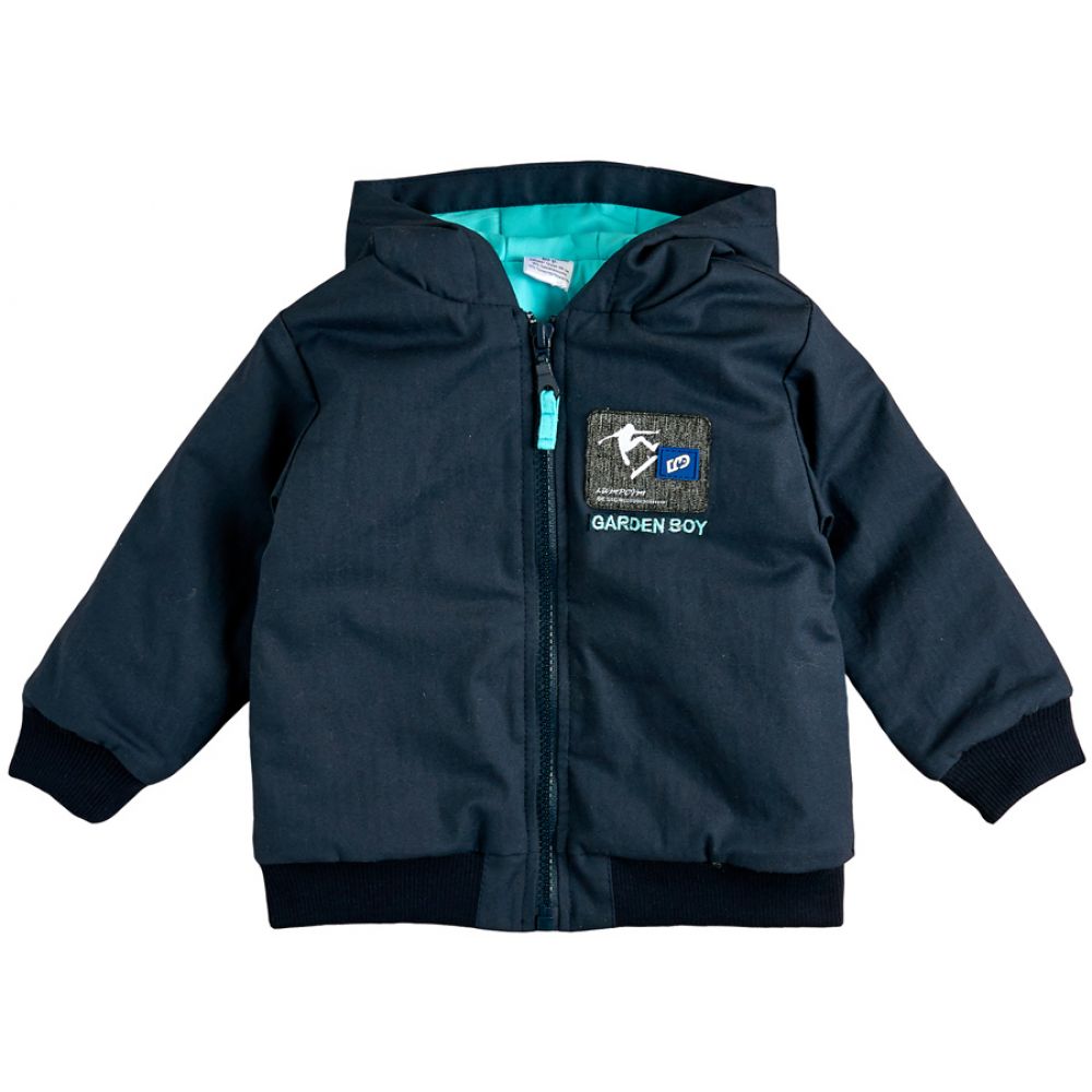 Куртка демисезонная для мальчика 105582-40-26 темно-синяя