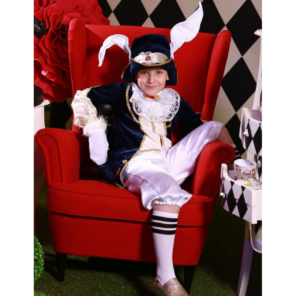 Карнавальный костюм Мартовский Заяц - Кролик (Алиса в стране Чудес)