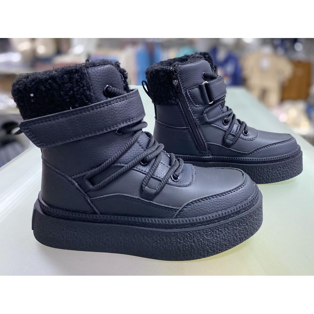 Черевики зимові HC601-1 чорні