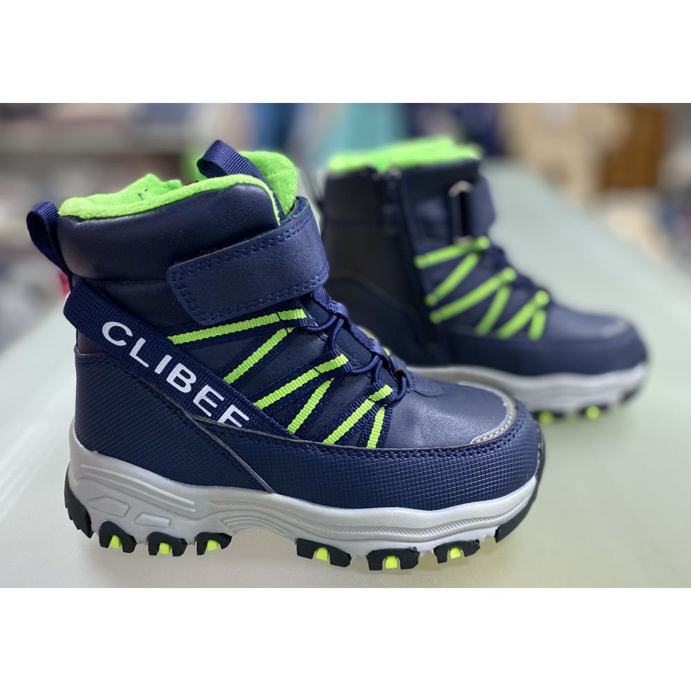 Черевики зимові HB360 синій/зелений