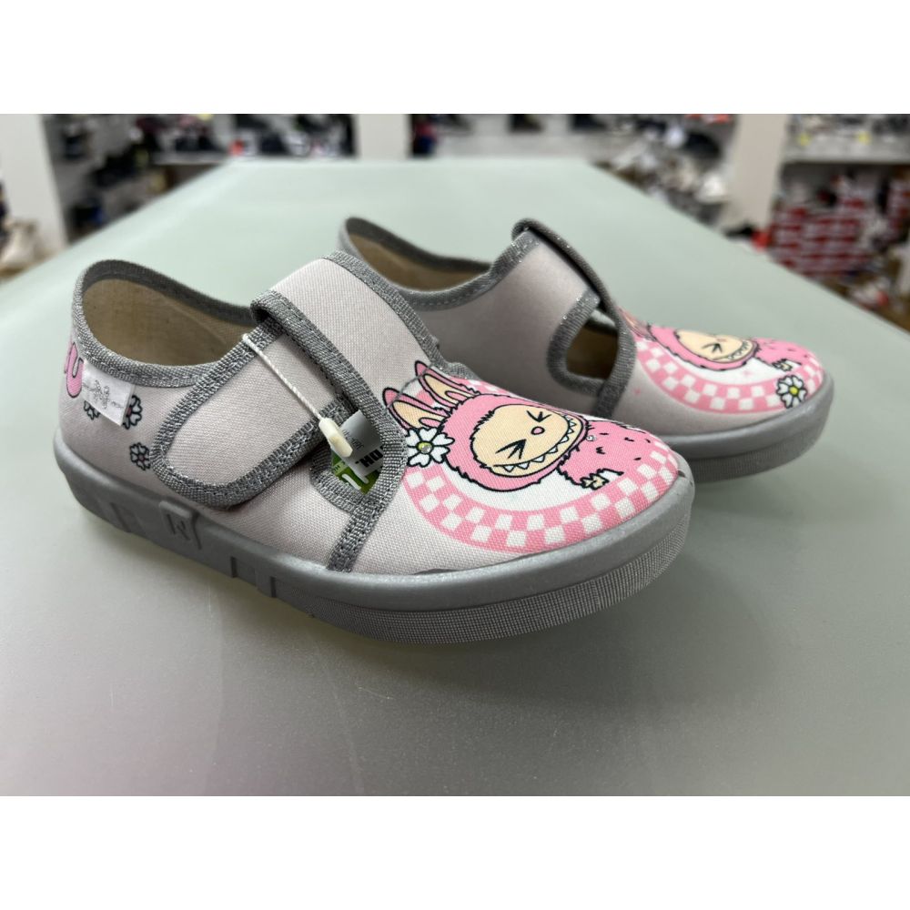 Тапочки текстильні Marry сіра 360-740