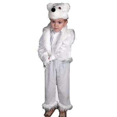 Карнавальный костюм Медведь белый №2