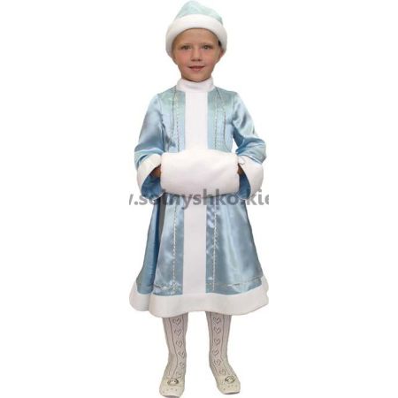 Карнавальний костюм дя дівчинки Снігуронька №3 Прокат