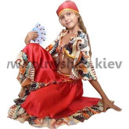 Карнавальный костюм Цыганка №3