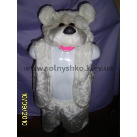 Карнавальный костюм Медведь белый №9