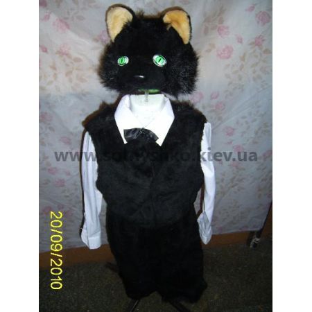 Карнавальный костюм Кот №9 черный