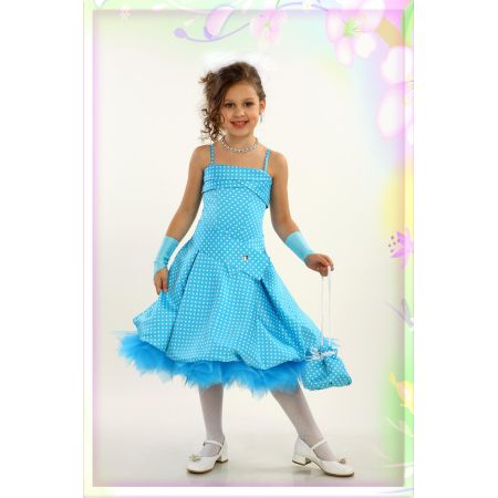 Нарядное платье Баллон короткое 1