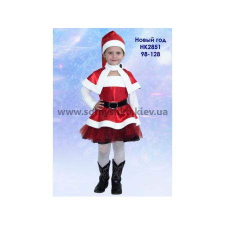 Карнавальный костюм Новый год для девочки №3