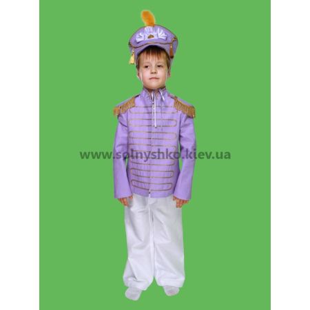 Carnival costume Hussar №5 purple