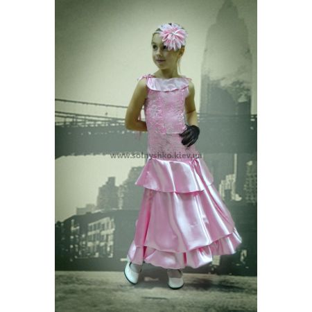 Ошатне ретро - плаття для дівчинки Пеппі