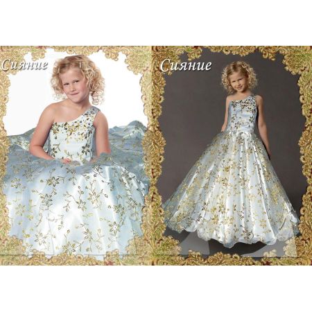 Святкове плаття Шарлотта - Сяйво біле