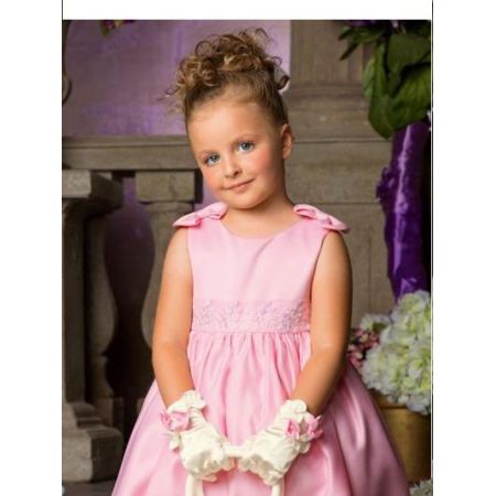 Рукавички ошатні бальні для дівчинки 011302