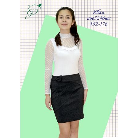 Юбка школьная для девочки 3246шс