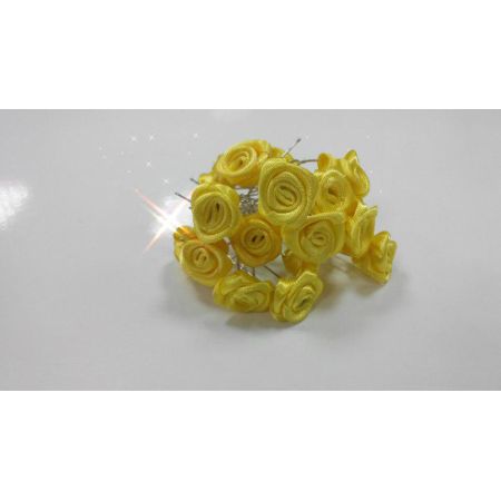 Шпильки жовті ТМ Sonechko
