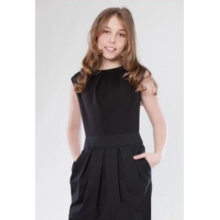 School sundress 4142 black