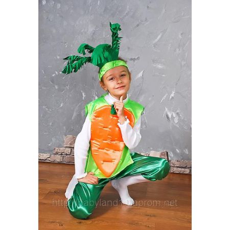 Карнавальний костюм Морква №6